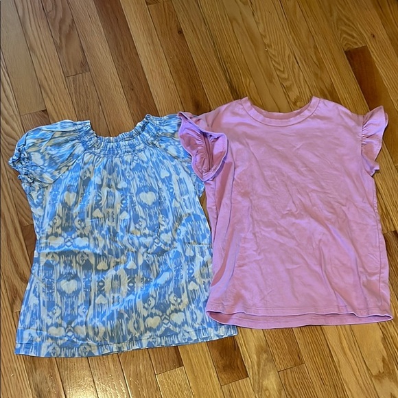 Blue Patterned and Pink lavender  Tops - Picture 1 of 3